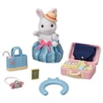 thumbnail image 1 of Calico Critters Snow Rabbit Mother's Weekend Travel Set, Dollhouse Playset with Figure and Accessories, 1 of 5