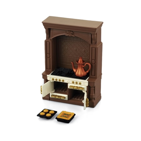 Calico Critters Town Series Gourmet Kitchen Set, Dollhouse Furniture