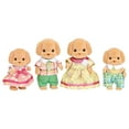 thumbnail image 1 of Calico Critters Toy Poodle Family, Set of 4 Collectible Doll Figures, 1 of 7