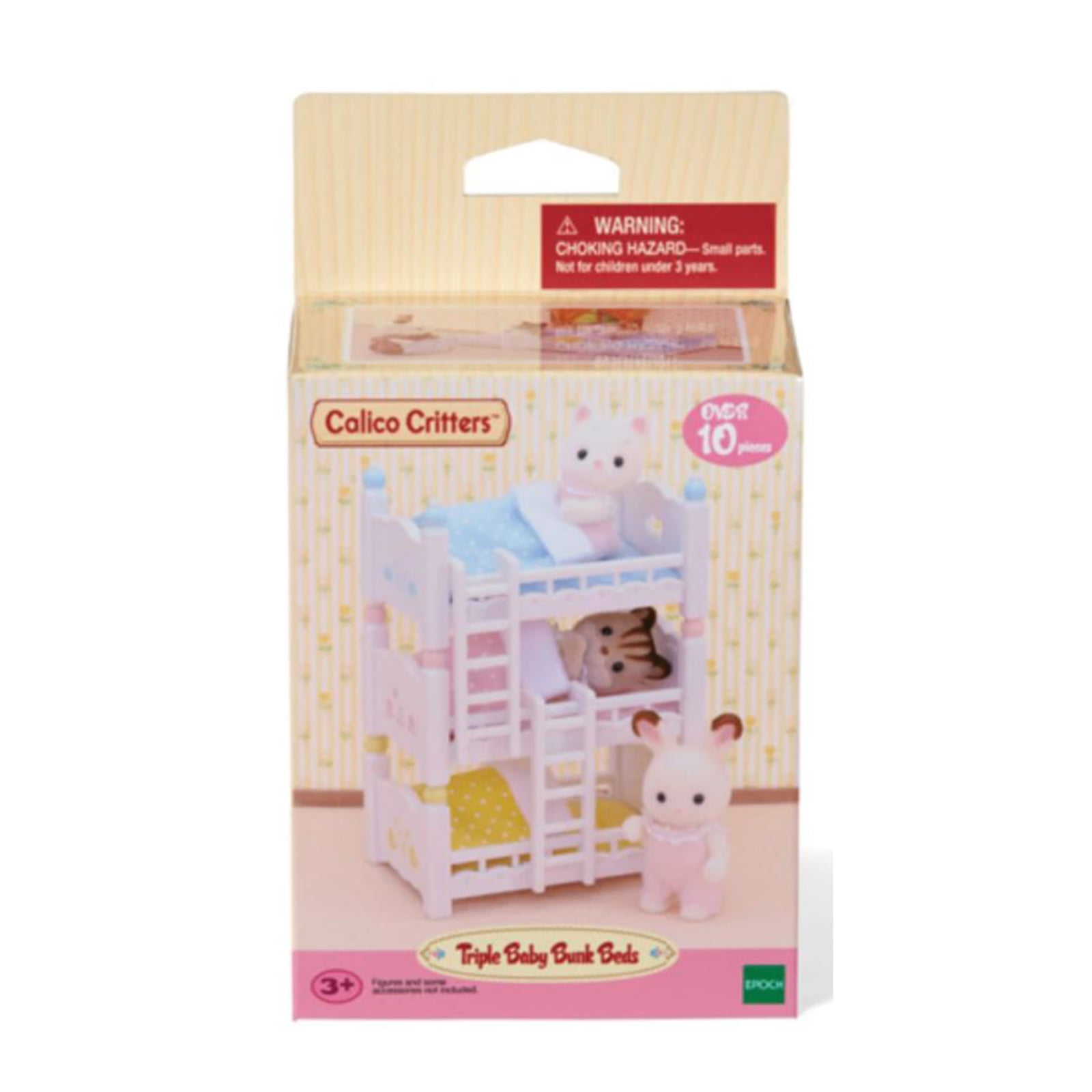 Calico Critters Triple Baby Bunk Beds Accessory Set - Walmart.com