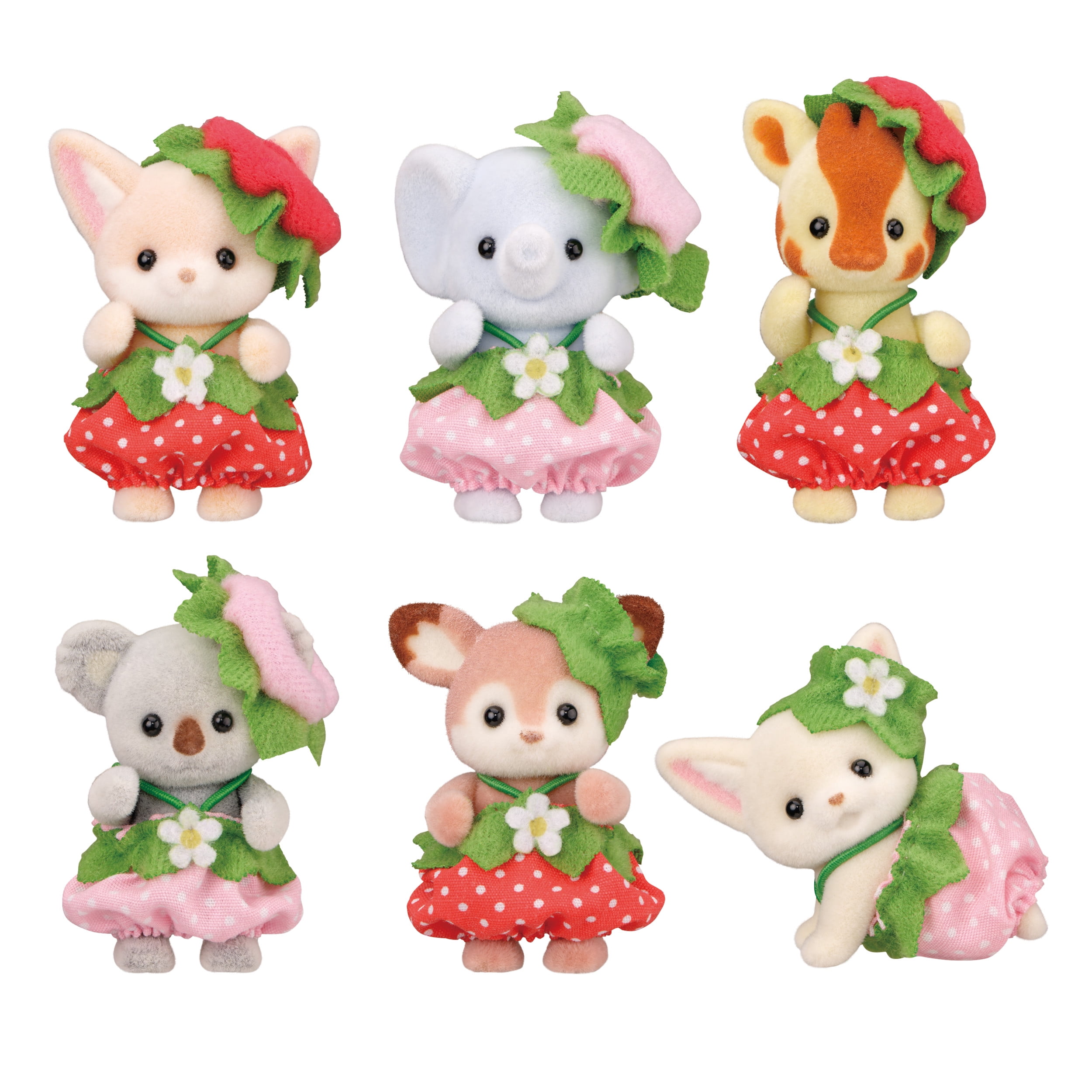 Calico Critters Very Berry Series Blind Bags, Surprise Set including Doll Figure and Accessory
