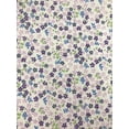 thumbnail image 1 of Calico Daisies Flower Print, Polycotton Fabric, Sells by the Yard from Sal Tex Fabrics, Purple, 1 of 1