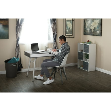 Calico Designs - ALCOVE SPLIT DRAWER DESK - White