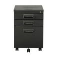thumbnail image 1 of Calico Designs Metal Rolling 3-Drawer Vertical Filing Cabinet, 1 of 5