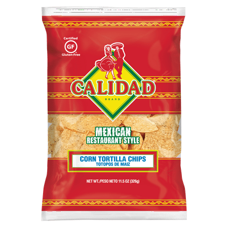 Calidad Mexican Restaurant Style Corn Tortilla Chips, 11.5 Oz.