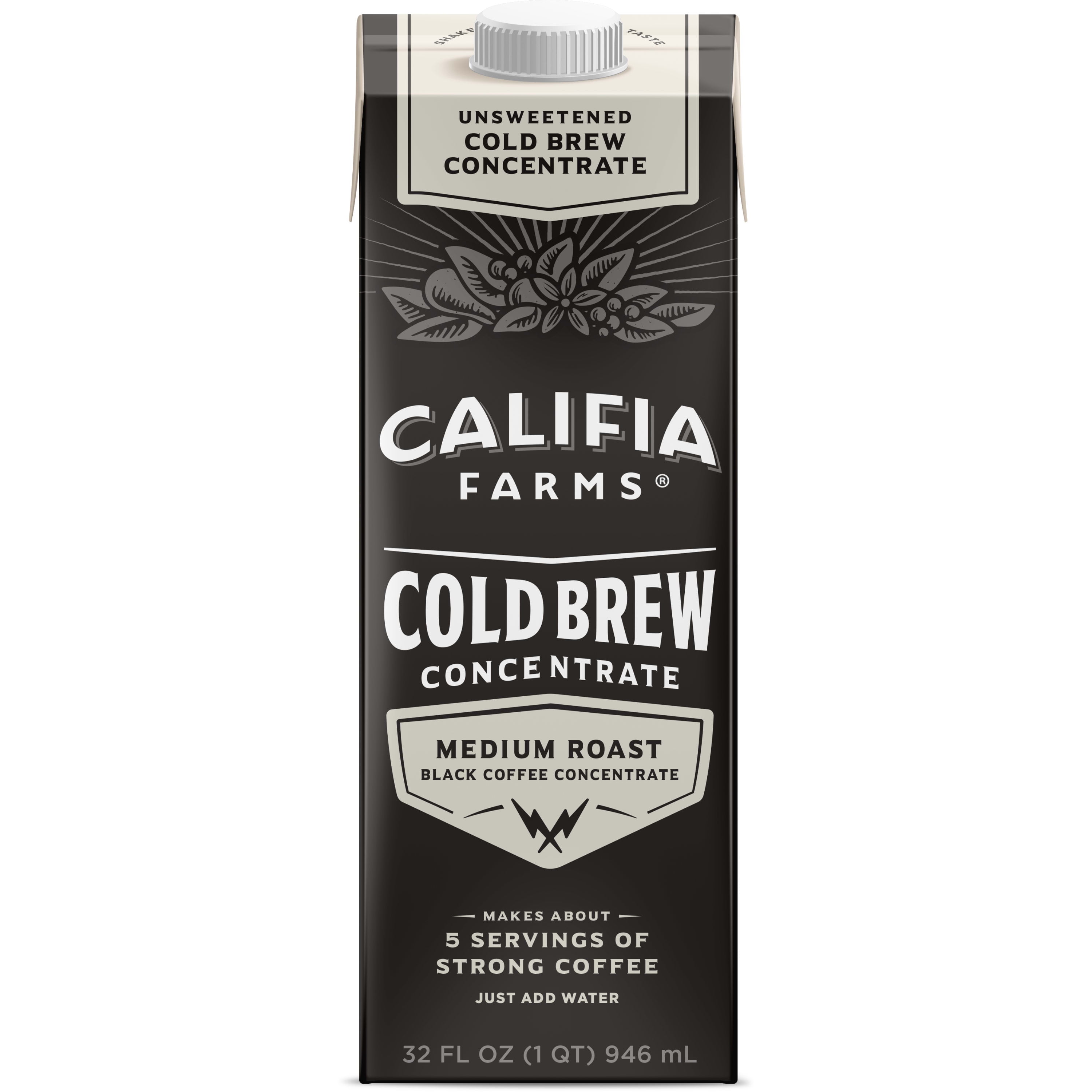 Califia Farms Cold Brew Coffee Concentrate 32 Fluid Ounces