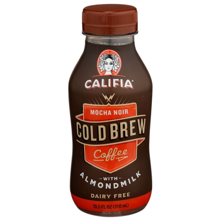 Califia Farms Mocha Noir Cold Brew Coffee with Almond Milk, Vegan