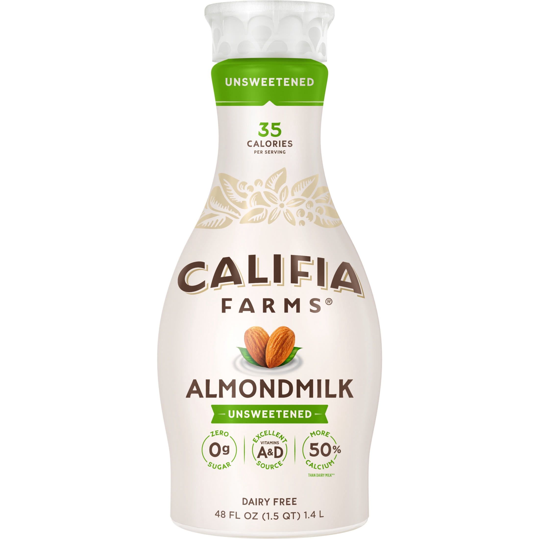 Califia Farms Unsweetened Almond Milk 48 Fluid Ounces
