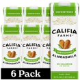 thumbnail image 1 of Califia Farms -UMRT&nbsp;Unsweetened Almond Milk, 32 Oz (Pack of 6), Dairy Free, Vegan, Plant Based, Keto Food, Shelf Stable, Vegan, Gluten Free, Non GMO, Sugar Free, High Calcium, Smoothie, 1 of 3