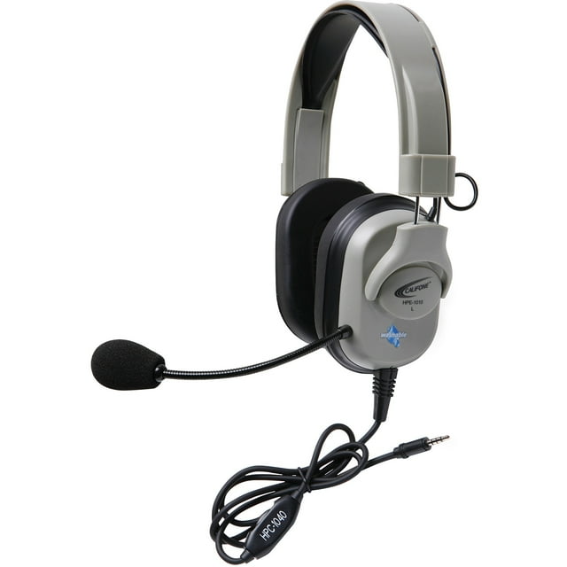 Califone, CIIHPK1010T, Washable Titanium Series Headset With To Go Plug, 1