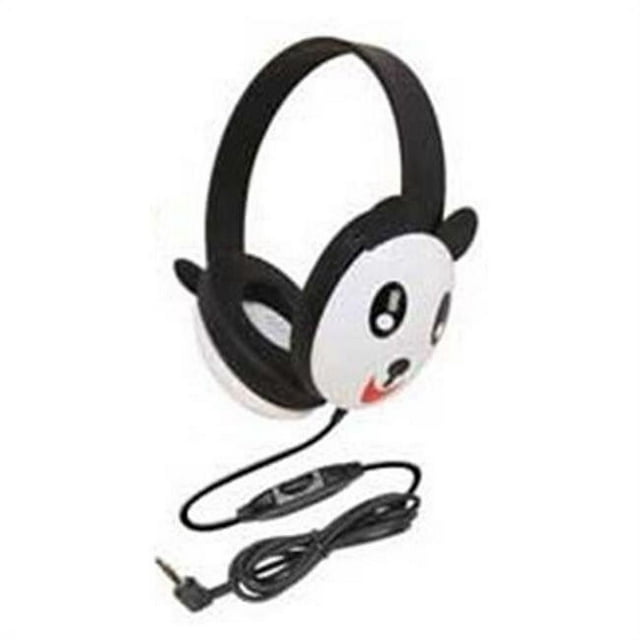 Califone International 2810-PA Listening First Animal Headphones - Panda