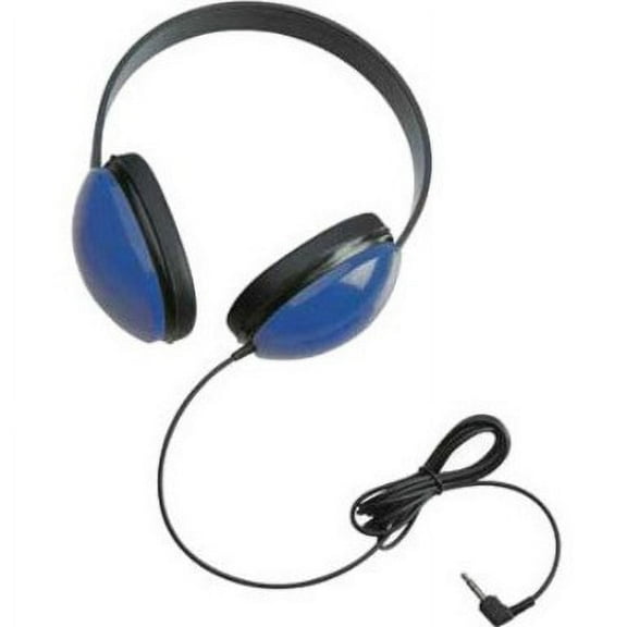 Califone 2800-BL Listening First Stereo Headphones for Kids (Blue, 12-Pack)