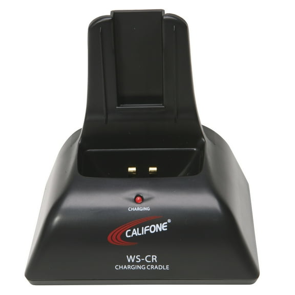 Califone WS-CR Cradle Battery Charger, For Use with Wireless Transmitter or Receiver