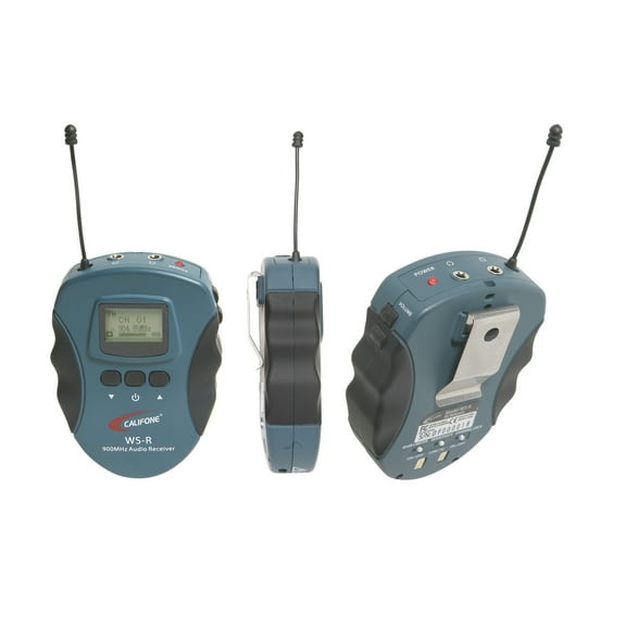 Califone WS-R Lightweight 16-Channel Wireless Audio System Receiver