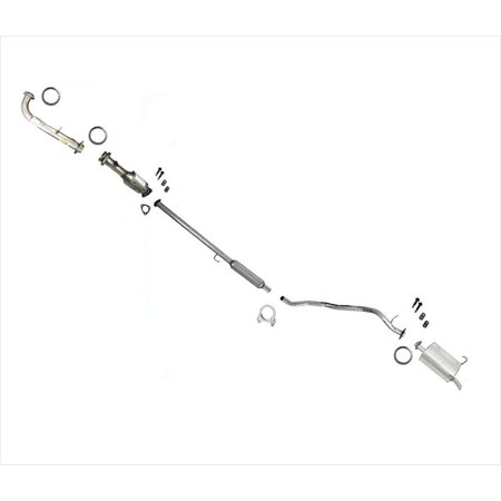 Califonia Emissions Pipe Converter Muffler Exhaust System For Honda CRV 97-1998