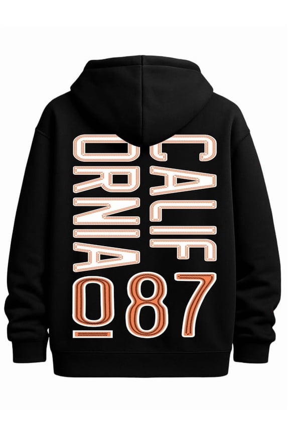 California 087 hoodies & sweatshirt men graphic hoodies black Winter wear,vintage style,comfortable fit hoodies for autumn and winter Clothing gift Retro Unisex hoodie