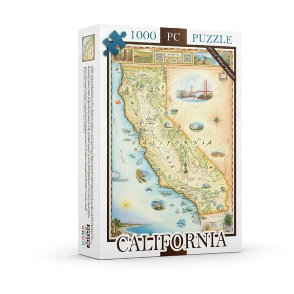 California 1,000 Piece Puzzle