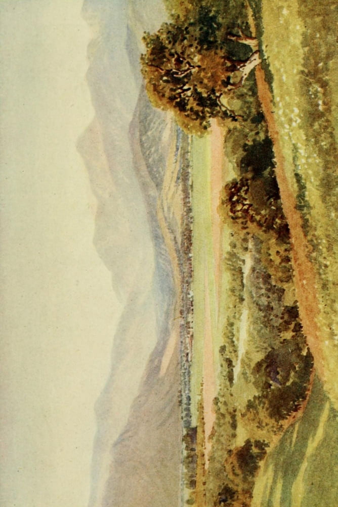 California 1914 Glendale Valley of the San Gabriel Canvas Art - Harold Sutton Palmer (18 x 24)