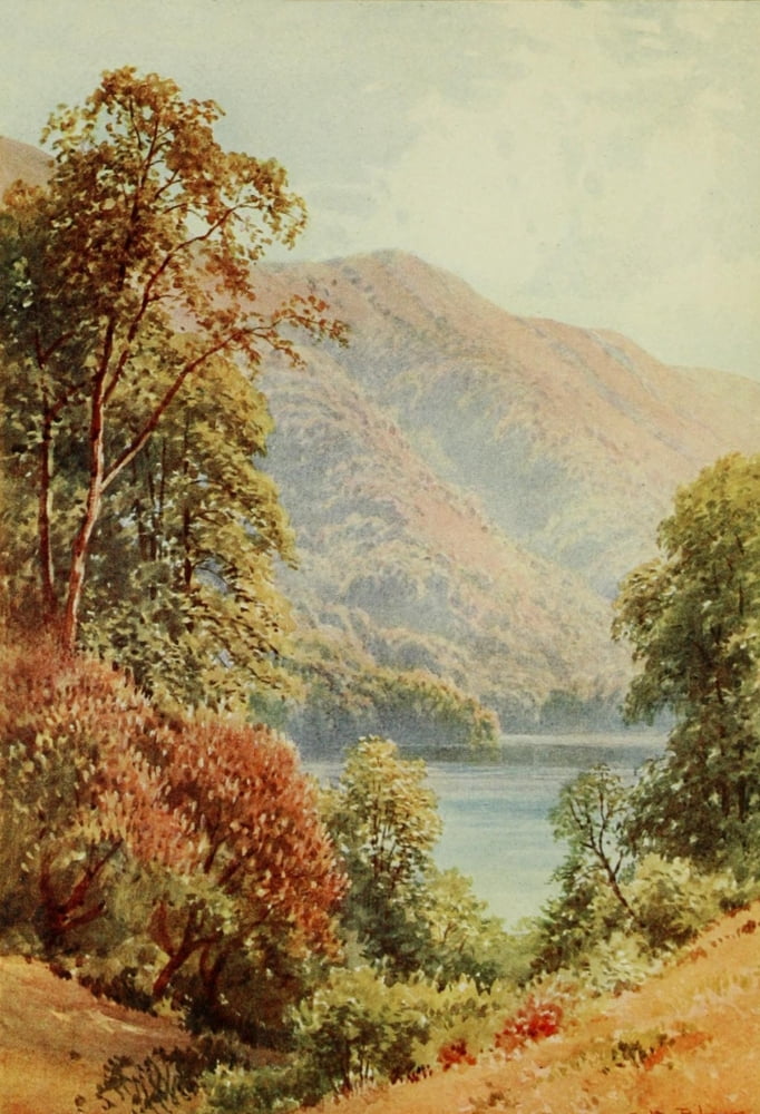 California 1914 Laurel Lake Sacramento Canvas Art - H Sutton Palmer (18 x 24)