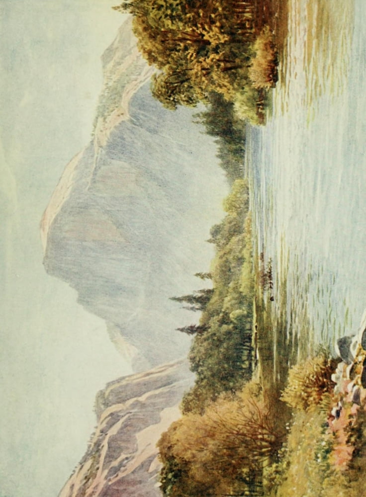 California 1914 The Half Dome Yosemite Canvas Art - Harold Sutton Palmer (18 x 24)