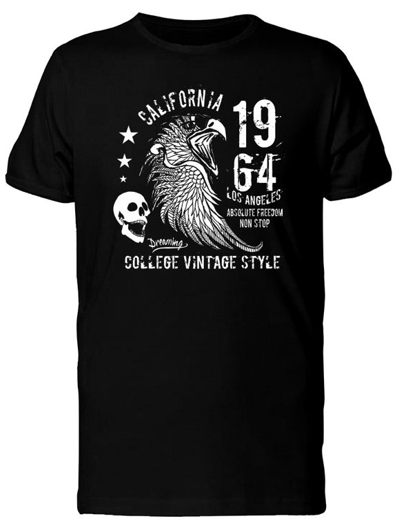 California 1964 College Eagle T-Shirt Men -Image by Shutterstock, Male 3X-Large
