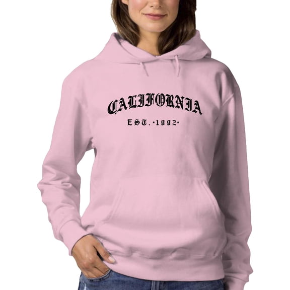 California 1992 Banner Hoodie Women -Image by Shutterstock, Female x-Large