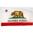 thumbnail image 1 of California - 2'X3' Nylon Flag, 1 of 1