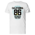thumbnail image 1 of California 86 L.A. Blue Art T-Shirt Men -Image by Shutterstock, Male 4X-Large, 1 of 4