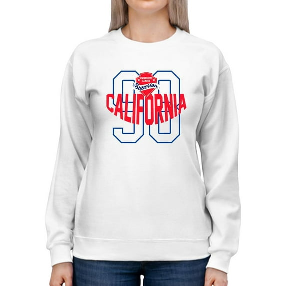California 98 Banner Sweatshirt Women -Image by Shutterstock, Female 3X-Large