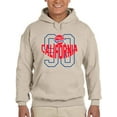 thumbnail image 1 of California 98 Sup Banner Hoodie Men -Image by Shutterstock, Male Small, 1 of 4