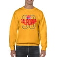 thumbnail image 1 of California 98 Sup Banner Sweatshirt Men -Image by Shutterstock, Male x-Large, 1 of 4