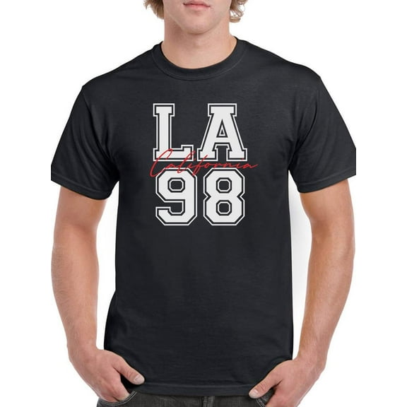 California 98 T-Shirt Men -Image by Shutterstock, Male 5X-Large