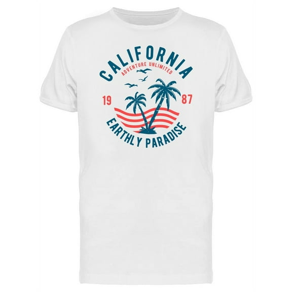 California Adventure Unlimited T-Shirt Men -Image by Shutterstock, Male Large