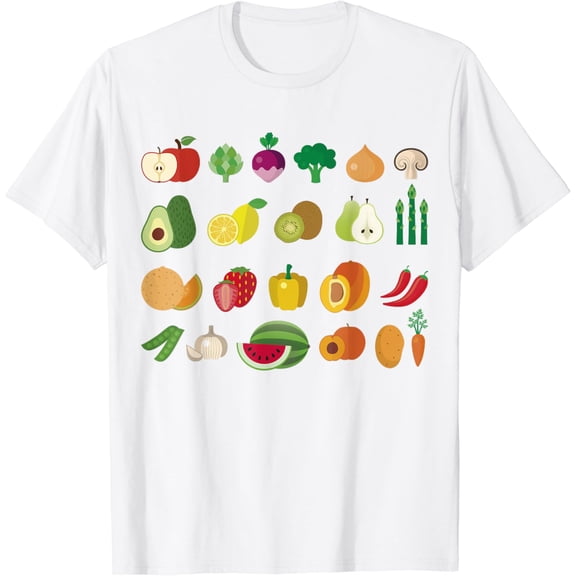 California Agriculture Produce Fruits Vegetables T Shirt T-Shirt