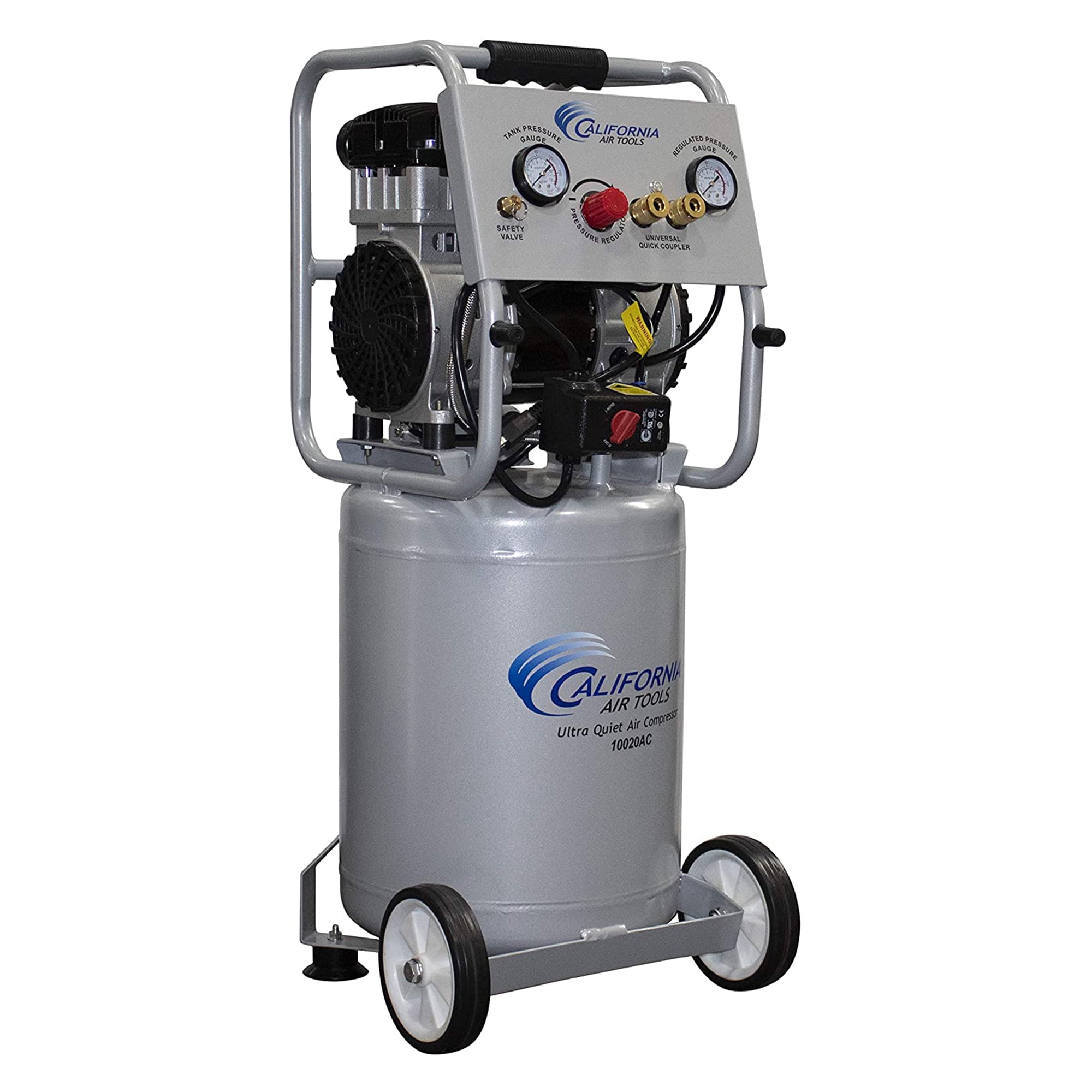 California Air Tools 10020AC Ultra Quiet  Oil-Free 2.0 Hp, 10.0 Gal.  Aluminum Tank Air Compressor