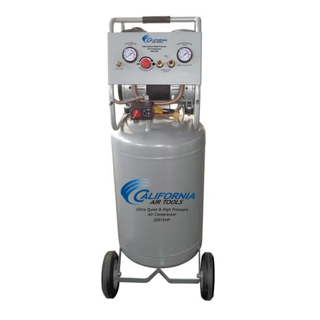 California Air Tools CAT-20015HP 1.5 HP 20 Gallon 175 PSI Ultra Quiet and Oil-Free Dolly Air Compressor