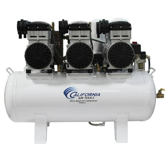 California Air Tools 20060DCC 6 HP 20 Gallon Ultra Quiet Ultra Dry and Oil-Free Powerful Air Compressor with 98% Air Drying System
