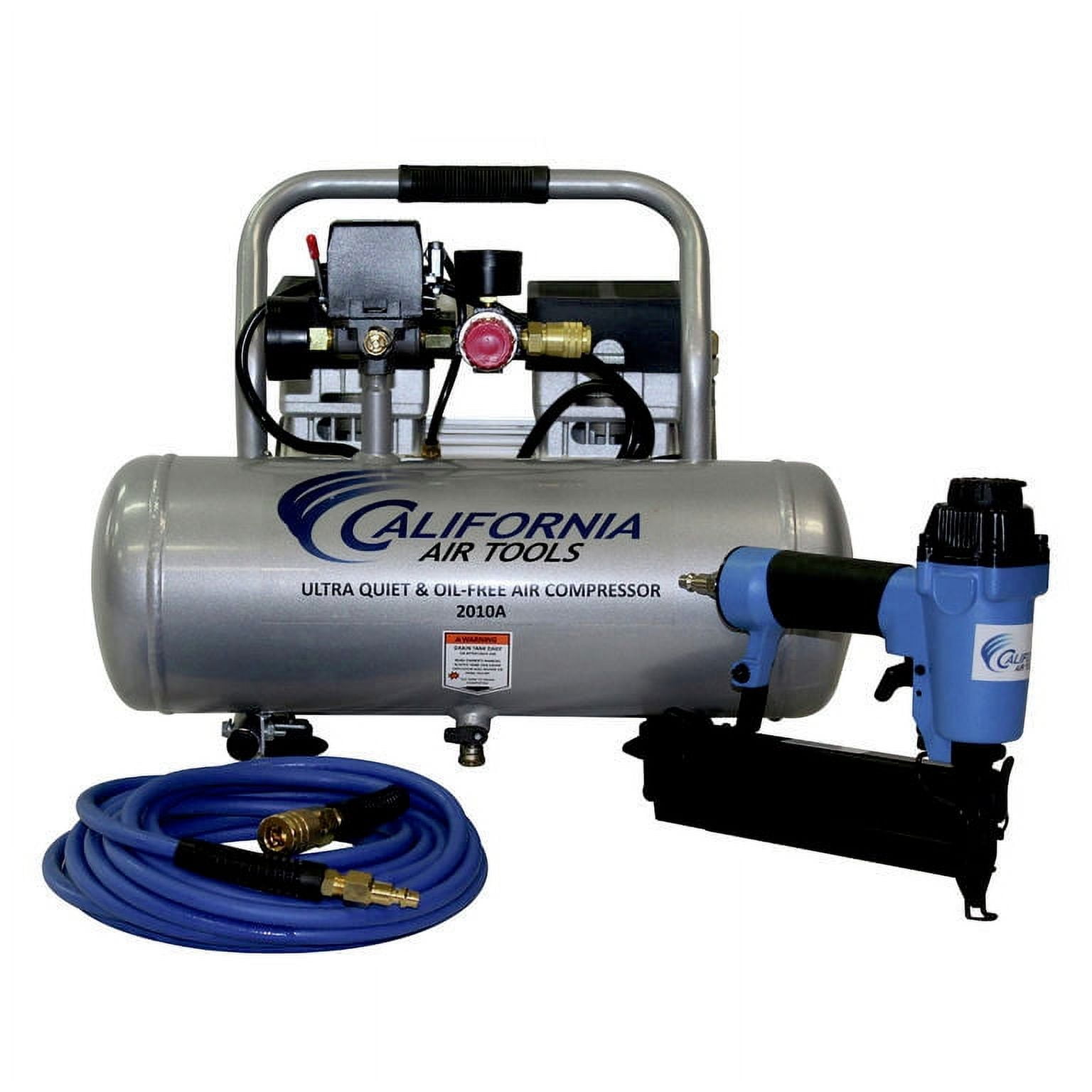  PointZero 1/5 HP Airbrush Compressor with Air Tank