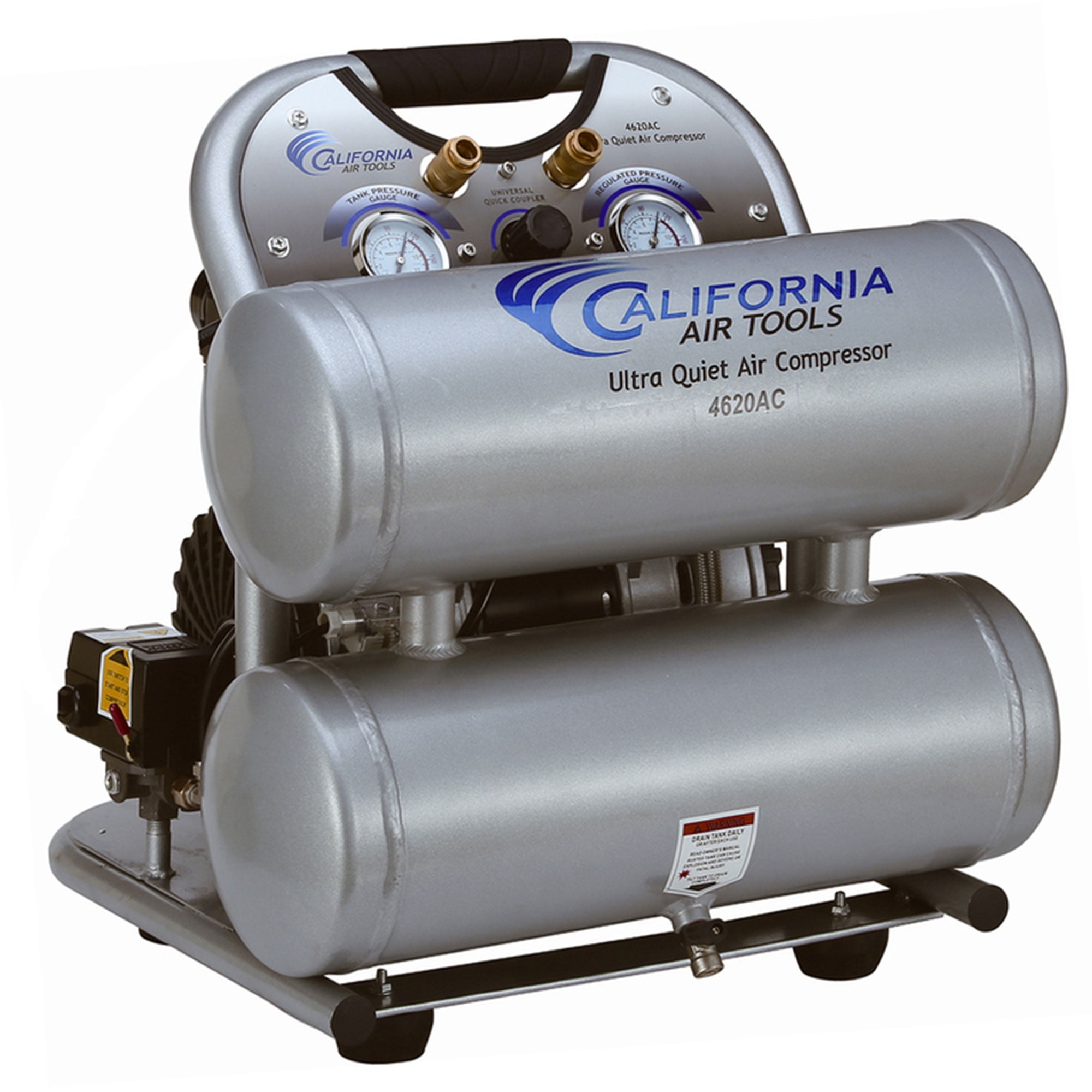 California Air Tools 4620AC 2 HP Portable Air Compressor 4.6 gal