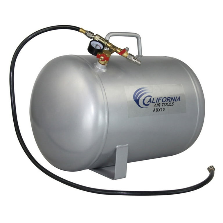 CALIFORNIA AIR TOOLS Air Tank,Auxiliary,10 gal.,125 psi AUX10 CALIFORNIA AIR TOOLS Air Tank,Auxiliary,10 gal.,125 psi AUX10