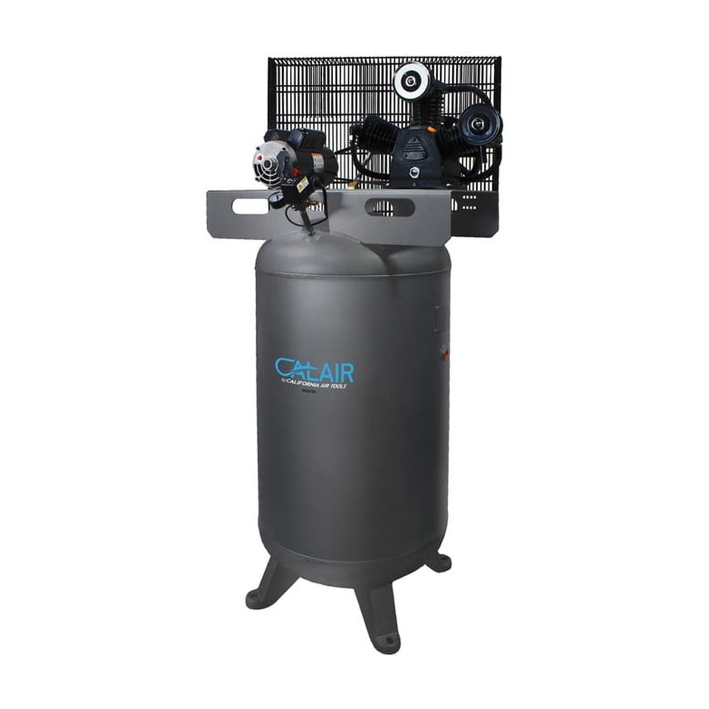5 HP 80 Gallon ASME Tank One-Stage Oil-Lubricated Belt Driven Air Compressor