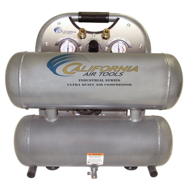 California Air Tools CAT4610ALFC 1 HP 4.6 Gallon Ultra Quiet and Oil