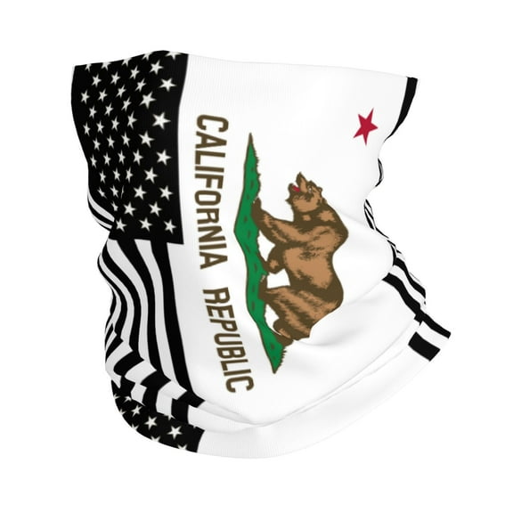 California America Flags Face Mask Bandanas Neck Gaiter Headwear Magic Scarf Headband For Dust Sun Wind