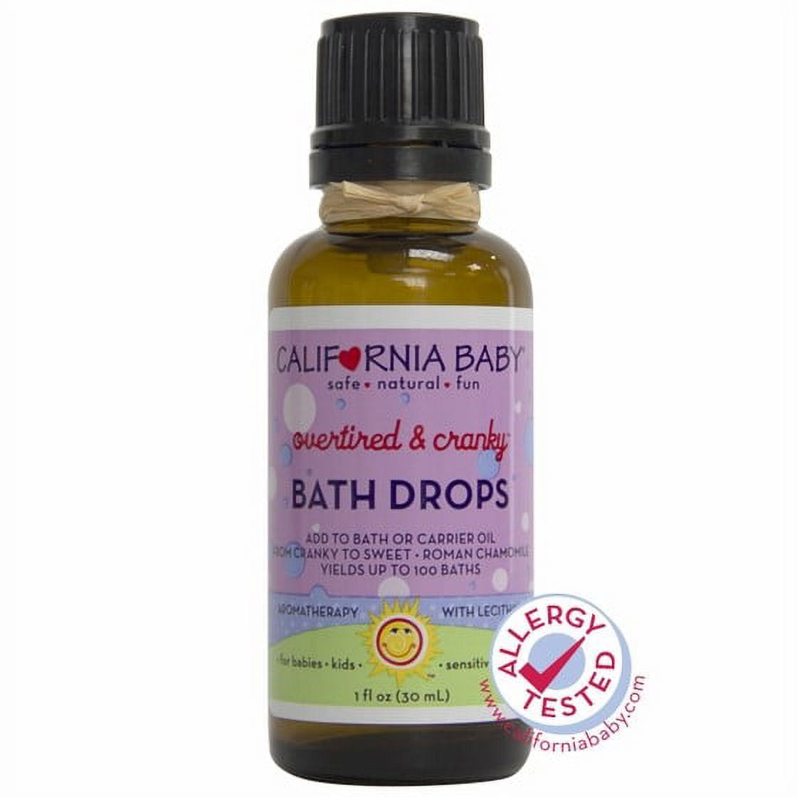 California Baby Bath Drop Overtired & Cranky