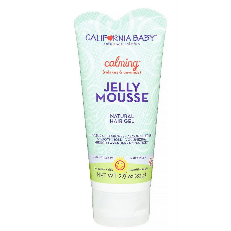 California Baby Calming Jelly Mousse Hair Gel - 2.9 Oz. 