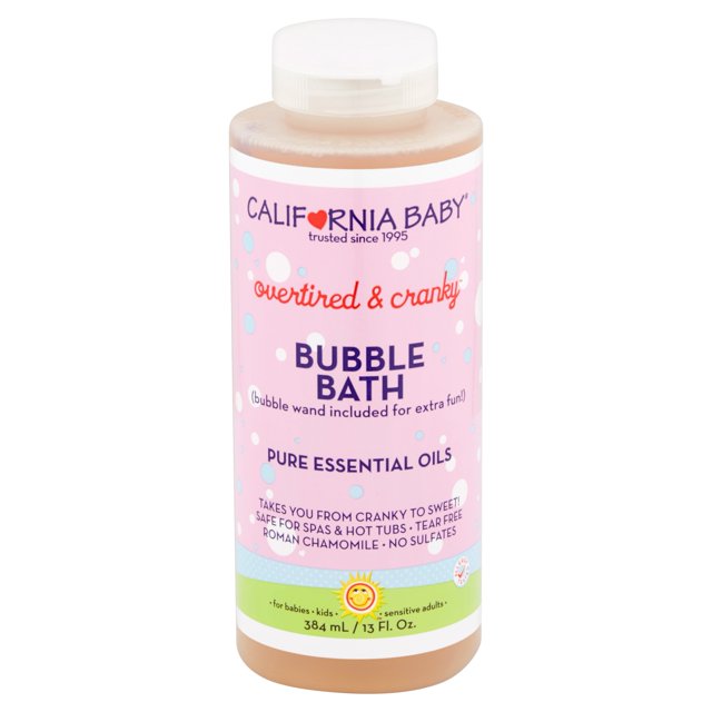 California Baby Overtired & Cranky Bubble Bath, 13 fl oz
