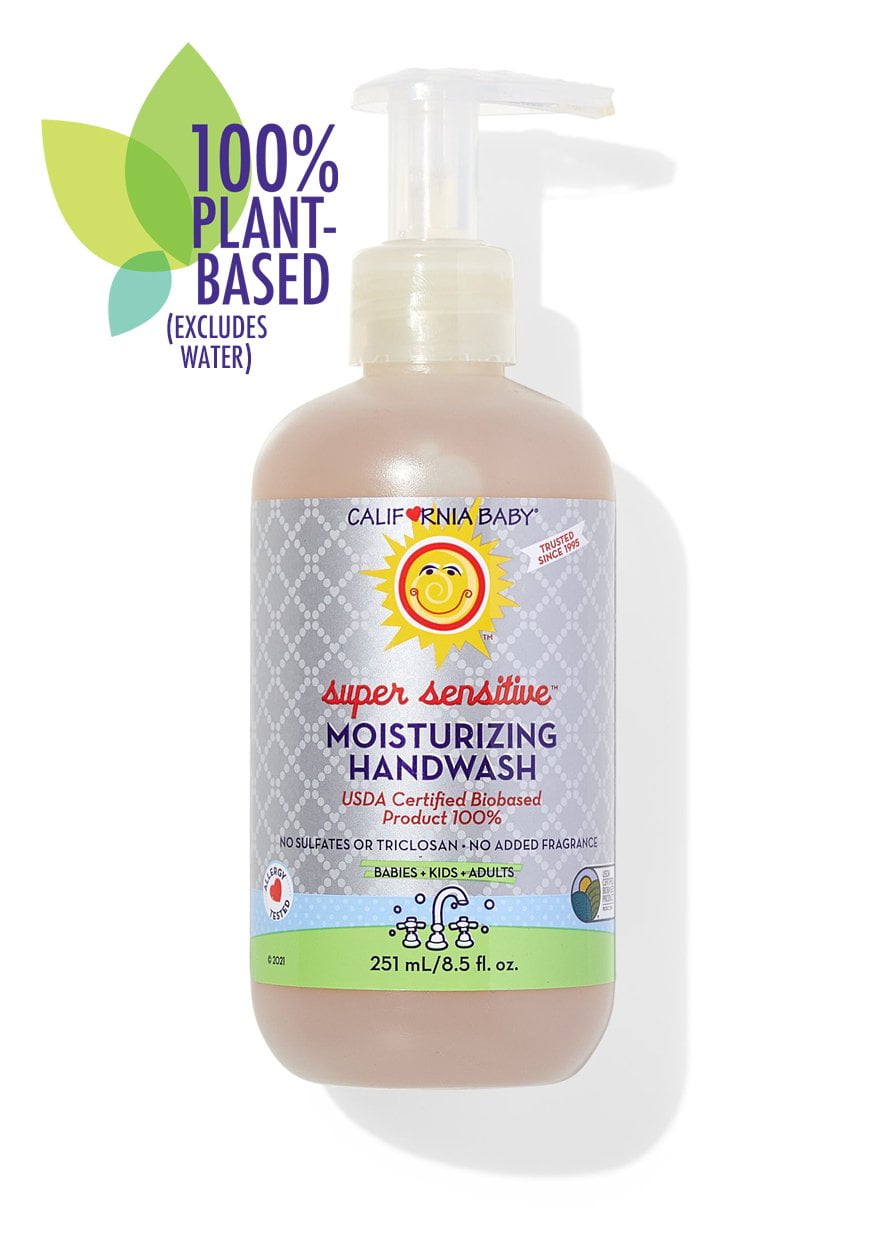 California Baby Super Sensitive Moisturizing Handwash 8.5 oz.