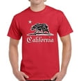 thumbnail image 1 of California Bandana Bear T-Shirt for Men - S M L XL 2XL 3XL 4XL 5XL USA State Graphic Tee - California Clothes Collection Funny Cali Gift for Men, 1 of 2