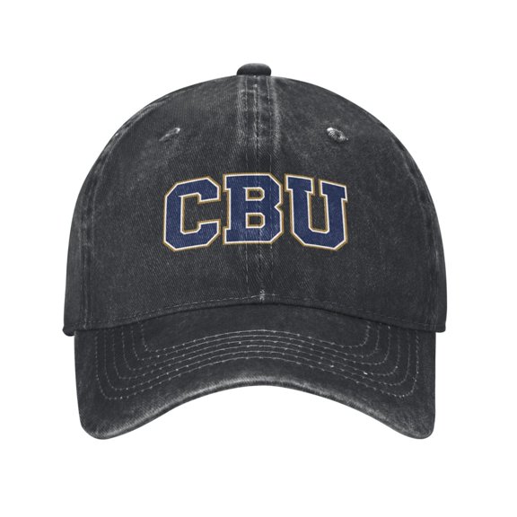 California Baptist University Hat Adult Adjustable Classic Washed Casquette Cap Hat Baseball Cap