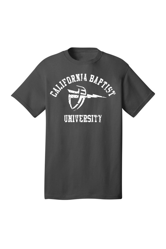 California Baptist University Lancers Distressed Retro Short Sleeve T-Shirt